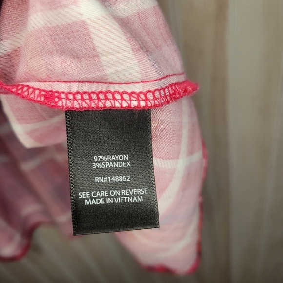 Torrid Plaid Cinched-Waist Dress Sz 2X - Picture 4 of 5